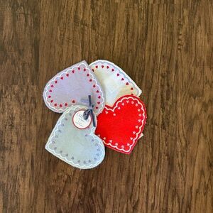 Anthropologie Cordelia embroidered cocktail napkins set of 4